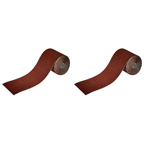 wolfcraft 1 Schleifpapierrolle K120, 5 m x 93 mm, 3174000 (Packung mit 2) von wolfcraft
