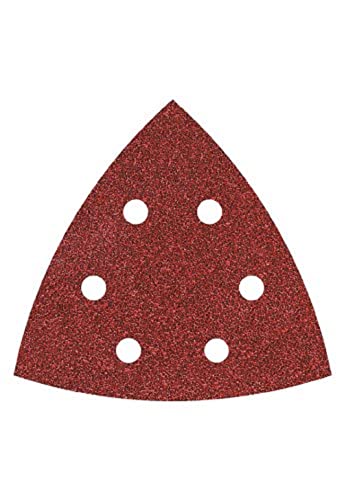 wolfcraft 5 Haft-Schleifblätter für Holz und Metall, 105 mm I 1782000 I Körnung 80 I hohe Standzeit I gelocht für Staubabsaugung I für Deltaschleifer wolfcraft 5 Haft-Schleifblätter für Holz und Metall, 105 mm I 1782000 I Körnung 80 I hohe Standzeit I gelocht für Staubabsaugung I für Deltaschleifer von wolfcraft