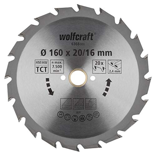 wolfcraft Kreissäge-Blatt, Silber, 160 x 20 wolfcraft Kreissäge-Blatt, Silber, 160 x 20 von wolfcraft