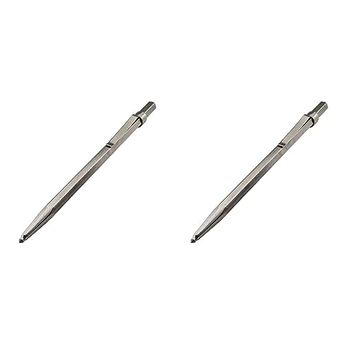 wolfcraft Reißnadel HM, bestückt I 7985010 I Zum Anreißen (Packung mit 2) von wolfcraft