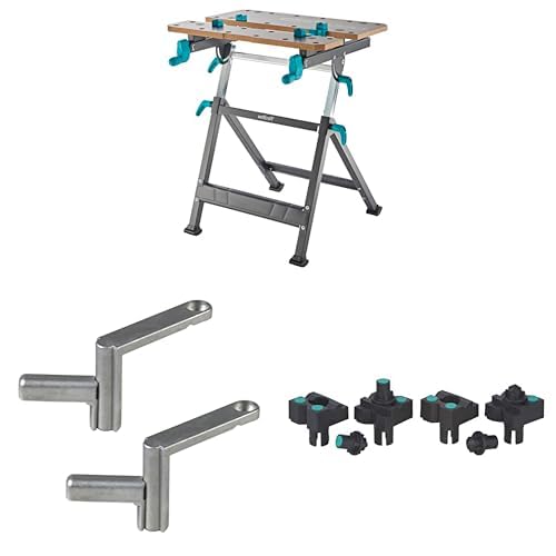wolfcraft Spann- und Arbeitstisch Master 650 Ergo 6870000 I stufenlos höhenverstellbar + 2 Schnellspanner 6176000 I Zum schnellen Fixieren + 4 Spannbacken mit Lackierspitzen 6166000 wolfcraft Spann- und Arbeitstisch Master 650 Ergo 6870000 I stufenlos höhenverstellbar + 2 Schnellspanner 6176000 I Zum schnellen Fixieren + 4 Spannbacken mit Lackierspitzen 6166000 von wolfcraft