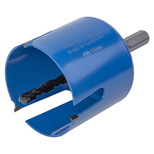 wolfcraft Universallochsäge mit Spanndorn, vormontiert I 3882000 I Vielseitig einsetzbar in unterschiedlichsten Materialien, Schnitttiefe 60 mm, ø68mm wolfcraft Universallochsäge mit Spanndorn, vormontiert I 3882000 I Vielseitig einsetzbar in unterschiedlichsten Materialien, Schnitttiefe 60 mm, ø68mm von wolfcraft