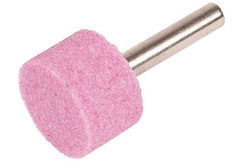 wolfcraft keramischer Schleifkörper, zylindisch - 2172000 - Ø 24 mm, Für sicheres Schleifen und Entgraten von Metall, Keramik, Kunststoff und Glas mit der Bohrmaschine - Made in Europe von wolfcraft