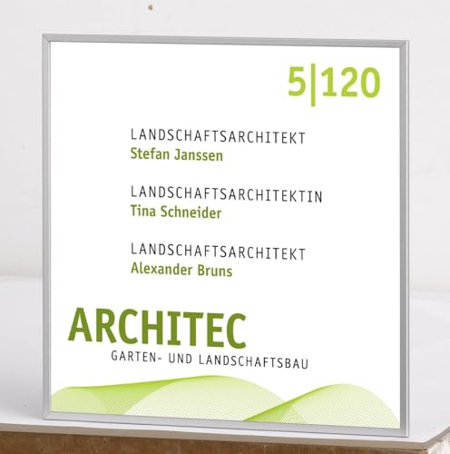 SignSystems® NA5006 Türschild New Age 15x15cm von wolk