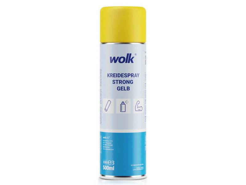 wolk Kreidespray, 500 ml, Farbe:gelb von wolk
