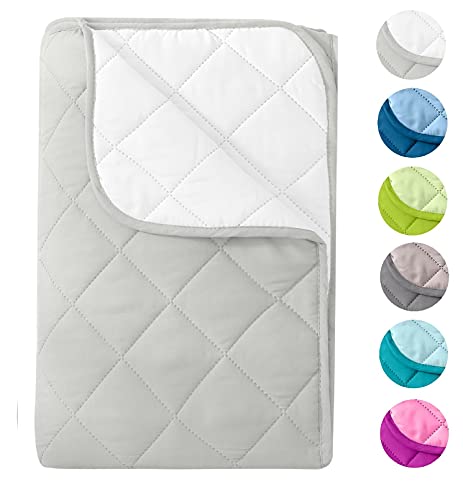 wometo Microfaser Sommer Steppbett Wende-Design 200x200 OekoTex - weiß Kochfest 95° Sommerbettdecke für Camping und heiße Tage - ohne Bezug verwendbar - als Tagesdecke verwendbar von wometo