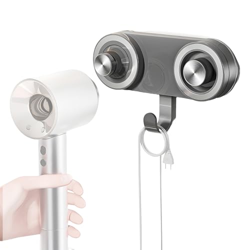 wonderforday Föhn Halterung, Magnetischer Fönhalter ohne Bohren, Wand Befestigtes Badezimmer Haartrockner Halterung, Abnehmbar und Wiederverwendbar, Geeignet für die Meisten Haartrockner wonderforday Föhn Halterung, Magnetischer Fönhalter ohne Bohren, Wand Befestigtes Badezimmer Haartrockner Halterung, Abnehmbar und Wiederverwendbar, Geeignet für die Meisten Haartrockner von wonderforday