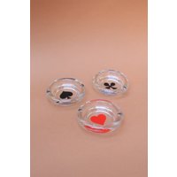 Glasaschenbecher Spielkarten von wonderthingstudio