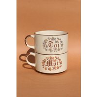 Set Mit 2 You + Me-Bechern von wonderthingstudio