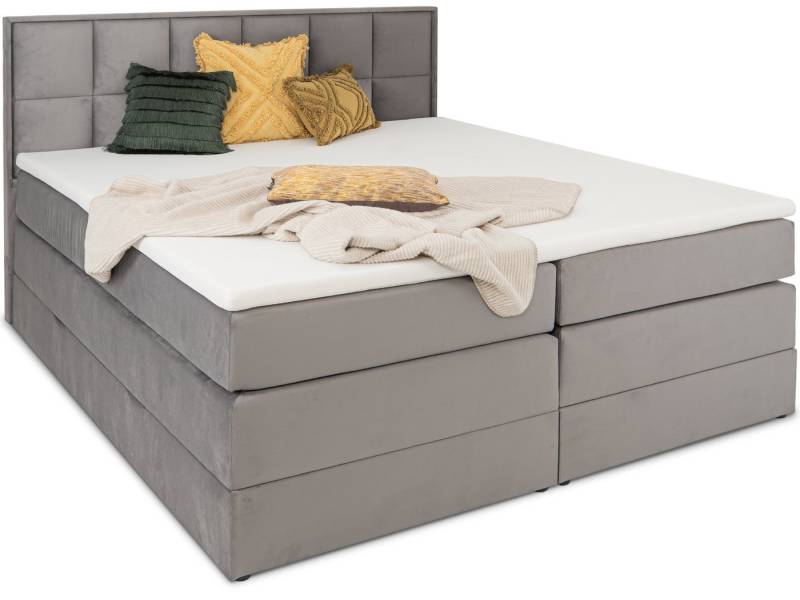 wonello Boxspringbett Montreal, mit Bettkasten inkl. Topper wonello Boxspringbett Montreal, mit Bettkasten inkl. Topper von wonello