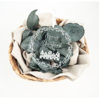 Christbaumanhänger | Acryl Merry Christmas Geschenkanhänger von woodandweddingdesign