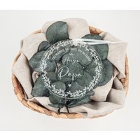 Christbaumanhänger | Acryl Personalisierter Weihnachtsschmuck Erinnerung Verstorbene von woodandweddingdesign