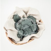 Christbaumanhänger | Acryl Personalisierter Weihnachtsschmuck Namen Geschenkanhänger von woodandweddingdesign