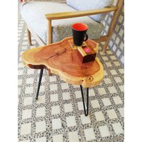 Kleiner Kaffeetisch, Couchtisch, Couchtisch Aus Holz, Holz Tabel, Wohndekor, Wohnzimmermöbel, Tee Tabel von wooddemir