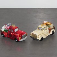 Christbaumschmuck Weihnachtskugel Pickup Oldtimer von woodendreams2013