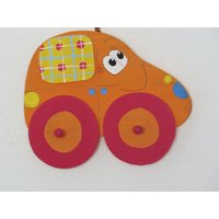 Kindergarderobe Garderobenhaken Kleiderhaken Auto von woodendreams2013