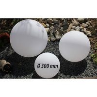 Design-Kugeln Moon 300, Ø 300 mm inkl. Trafo, 2 m Kabel und Fernbedienung von woodstore24
