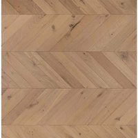 Eiche Parkett, Chevron, unsichtbar, lackiert endbehandelt  14 x 90 x 510 mm, Sortierung natur (1,836 m² / Paket) von woodstore24