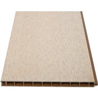 Einzelelement Resysta Zaun / Sichtschutz / Steckzaunsystem 250 mm (Höhe) x 20 mm (Stärke) x 1800 mm (Breite) (Serie WoodoTexel) von woodstore24