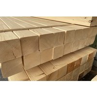 KVH Holz, Konstruktionsvollholz, KD Trocknung, S10 NSI Qualität, allseitig egalisiert, Kanten gefast 100 x 100 mm in 5 m Länge, 10 St. pro VPE von woodstore24