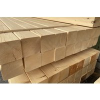 KVH Holz, Konstruktionsvollholz, KD Trocknung, S10 NSI Qualität, allseitig egalisiert, Kanten gefast 120 x 120 mm in 5 m Länge, 5 St. pro VPE von woodstore24