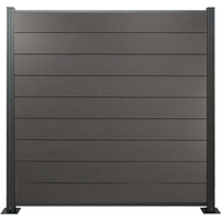 Komplettset Norderney anthrazit inkl. Start-/Abschlussprofil anthrazit von woodstore24