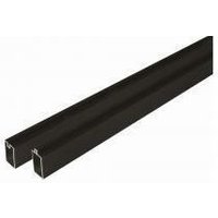 Universal WPC Zaun / Start- und Abschlussprofil anthrazit, 20 x 25 x 1805 mm Nut von woodstore24