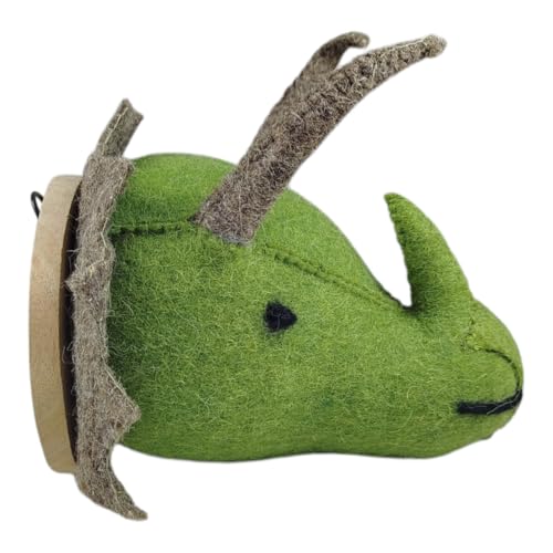 woolimals Triceratops Tobi Trophäe aus Wolle woolimals Triceratops Tobi Trophäe aus Wolle von woolimals