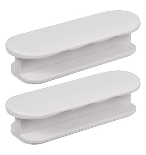 worahroe Selbstklebende Türgriffe 2er Pack, Schrankgriffe Balkontürknöpfe Kunststoff Selbstklebende Möbelgriffe für Fenster Glastüren Schubladen Weiß worahroe Selbstklebende Türgriffe 2er Pack, Schrankgriffe Balkontürknöpfe Kunststoff Selbstklebende Möbelgriffe für Fenster Glastüren Schubladen Weiß von worahroe