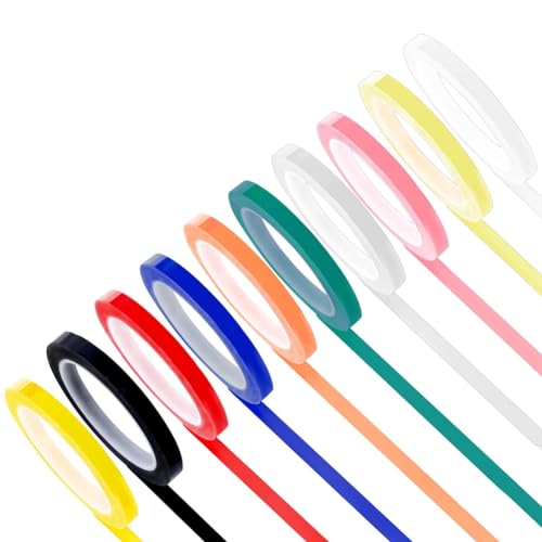worien 10 Rollen Autoklav-Klebeband, Sterilisationsband, 0,24 Breite, 216,5 Länge, Instrumenten-Identifikationsband, 10 Farben, Langlebig, Einfache Installation worien 10 Rollen Autoklav-Klebeband, Sterilisationsband, 0,24 Breite, 216,5 Länge, Instrumenten-Identifikationsband, 10 Farben, Langlebig, Einfache Installation von worien