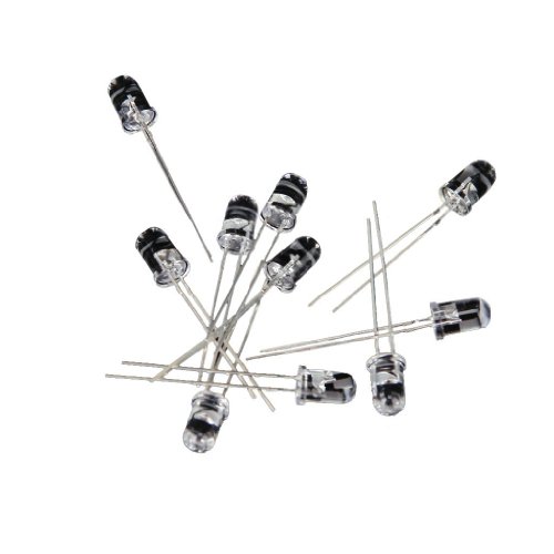 worien 10 Stueck 5mm Infrarot-IR-LED Licht Emitting Diode worien 10 Stueck 5mm Infrarot-IR-LED Licht Emitting Diode von worien