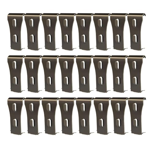 worien 24 Stück Ziegelhaken-Clips, Stahlziegelaufhänger, Robuste Metallaufhänger zum Aufhängen im Freien worien 24 Stück Ziegelhaken-Clips, Stahlziegelaufhänger, Robuste Metallaufhänger zum Aufhängen im Freien von worien