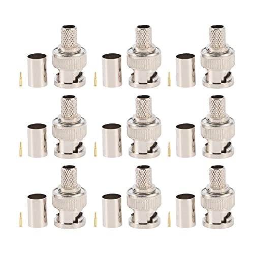 worien 30 STÜCKE BNC Crimp Stecker für CCTV System Kupplung Stecker BNC RG6 worien 30 STÜCKE BNC Crimp Stecker für CCTV System Kupplung Stecker BNC RG6 von worien