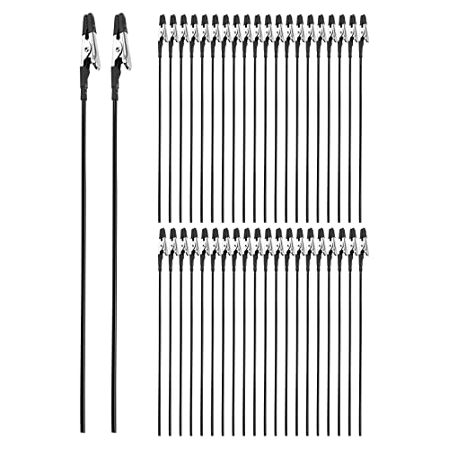 worien 40 STÜCKE Alligator Clip StöCke für Model GemäLde für Luftpinsel Spritzen Hobby Modellieren Von Teilen für Mach Es Selbst Karte Foto Memo von worien