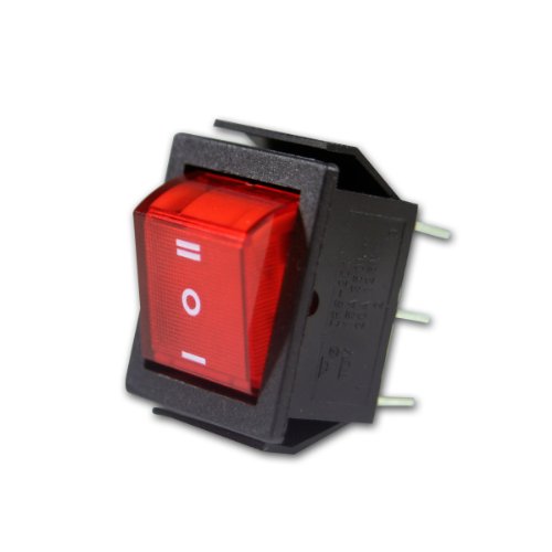 Wippenschalter rot, 2-polig, 250V/15A, Umschalter Wippenschalter rot, 2-polig, 250V/15A, Umschalter von world-trading-net