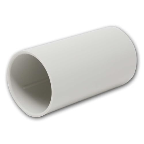 world-trading-net - 10er Pack Rohrverbinder WTN-RV32 – Verbindungsstück für Kabelrohre und Isolierrohre, M32 Rohrverbinder, Steckmuffen Ø 32mm von world-trading-net