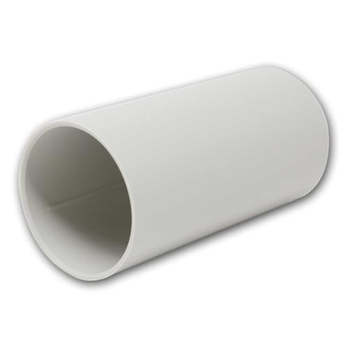 world-trading-net - 10er Pack Rohrverbinder WTN-RV40 – Verbindungsstück für Kabelrohre und Isolierrohre, M40 Rohrverbinder, Steckmuffen Ø 40mm von world-trading-net