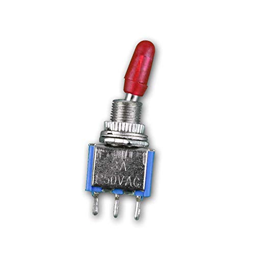 world-trading-net - 10er Set SUB Miniatur Kippschalter, 1-polig, Belastbarkeit: 125V AC / 3A oder 250V AC / 1A world-trading-net - 10er Set SUB Miniatur Kippschalter, 1-polig, Belastbarkeit: 125V AC / 3A oder 250V AC / 1A von world-trading-net