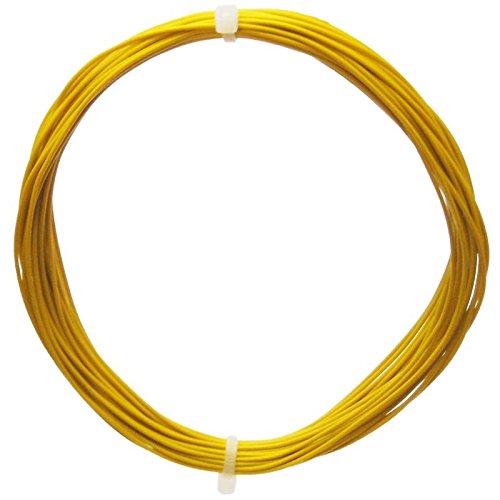 world-trading-net - 10m Litze flexibel gelb 0,14mm² - Ø1,1mm von world-trading-net