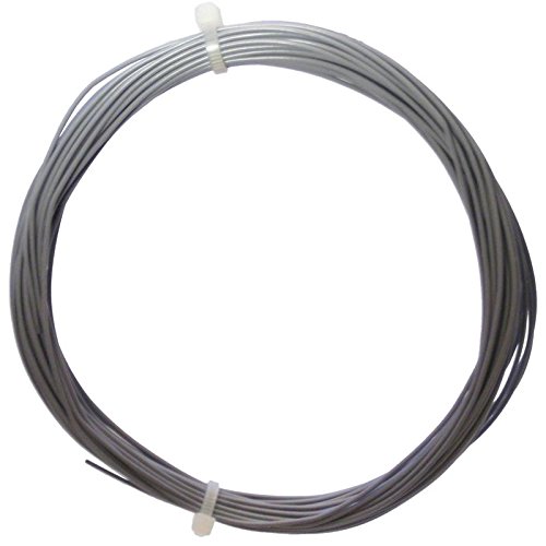world-trading-net - 10m Litze flexibel grau 0,14mm² - Ø1,1mm von world-trading-net