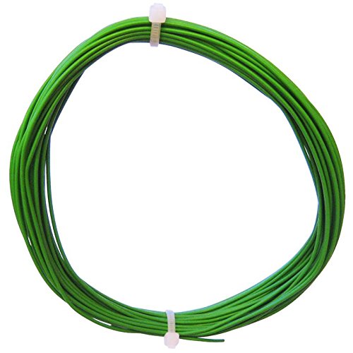 world-trading-net - 10m Litze flexibel grün 0,25mm² - Ø1,3mm von world-trading-net