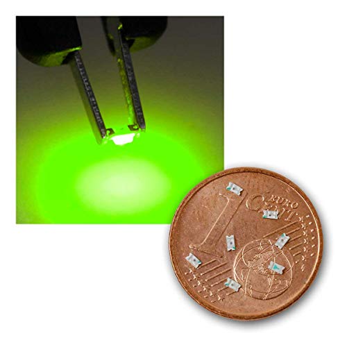 world-trading-net - 10x SMD LED 0603 Grün klar, Typ "WTN-0603-ugr" von world-trading-net