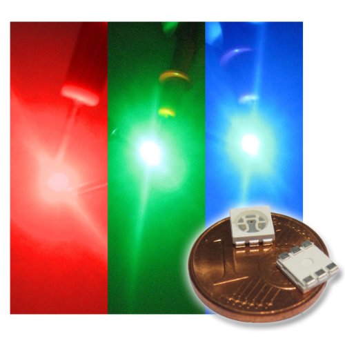 world-trading-net - 20 x SMD LED Bauart 5050 RGB 3-Chip mit 3 Farben von world-trading-net