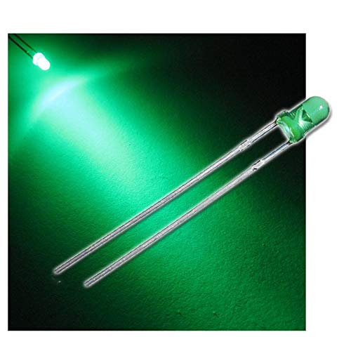 world-trading-net - 25 LEDs 3mm diffus grün Typ WTN-3-2700gr, Leuchtdiode, bedrahtet, Diode leuchtend, als Bauteil world-trading-net - 25 LEDs 3mm diffus grün Typ WTN-3-2700gr, Leuchtdiode, bedrahtet, Diode leuchtend, als Bauteil von world-trading-net