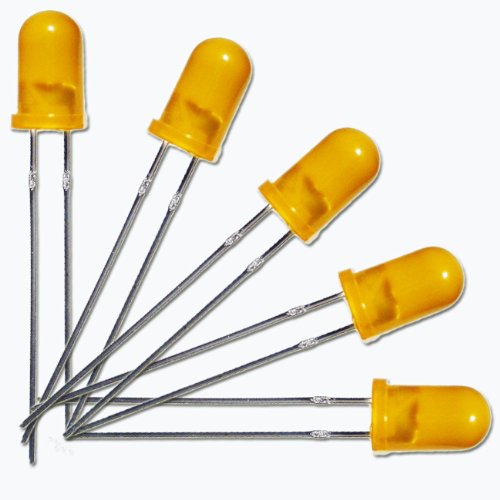 world-trading-net - 25 LEDs 5mm diffus orange/amber Typ "WTN-5-1800o" von world-trading-net