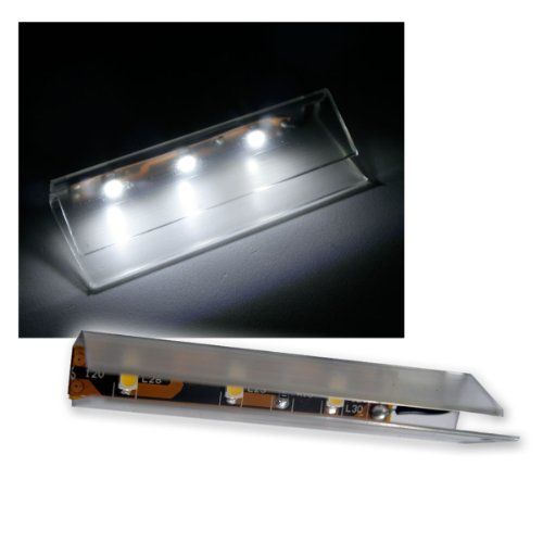 world-trading-net - 4er SET LED Glasbodenbeleuchtung 66mm, kaltweiß von world-trading-net