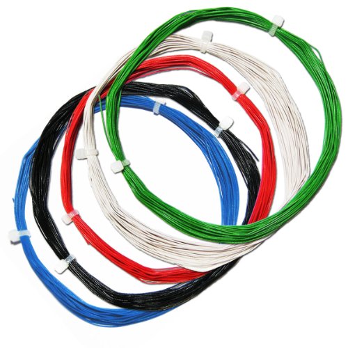 world-trading-net - 50m Litze flexibel SET 5 Farben 0,5mm/0,04mm² von world-trading-net