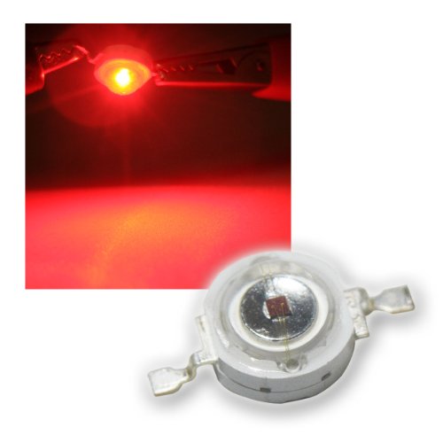 world-trading-net - 5er Set Highpower LED 1W rot, Typ WTN-1W-45r, superhell, ohne Platine, breiter Abstrahlwinkel world-trading-net - 5er Set Highpower LED 1W rot, Typ WTN-1W-45r, superhell, ohne Platine, breiter Abstrahlwinkel von world-trading-net