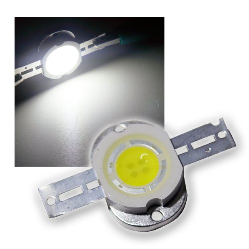 world-trading-net 5x LED Chip 5W Highpower kalt-weiß von world-trading-net