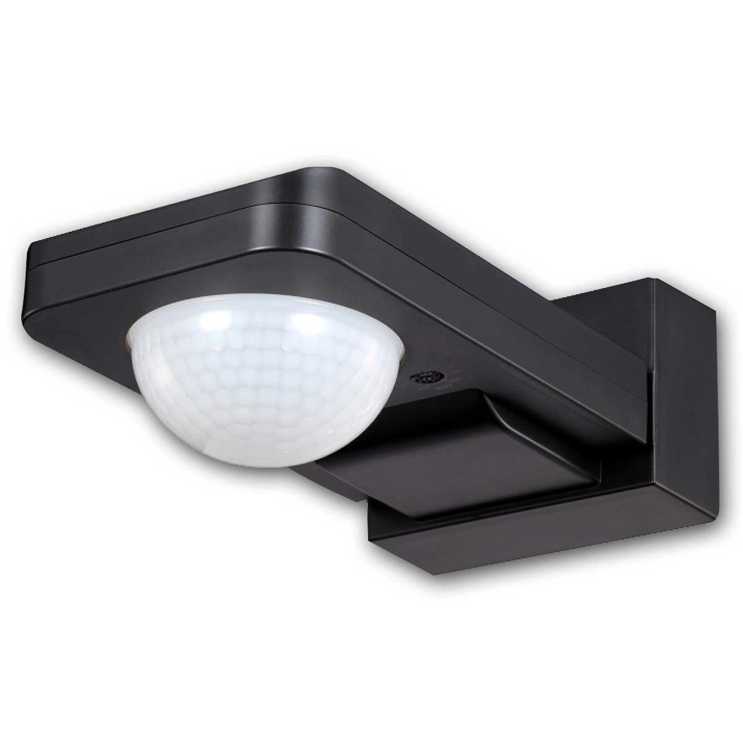 world-trading-net Bewegungsmelder 20m 360 Grad Schwarz IP65 LED-taugl von world-trading-net